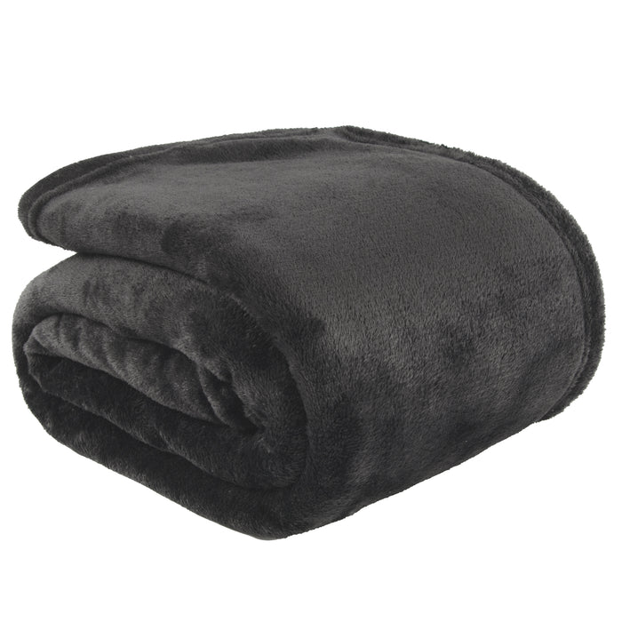 Cozy Luxe Large Throw Blankets 80" x 60" - BagsInBulk.com