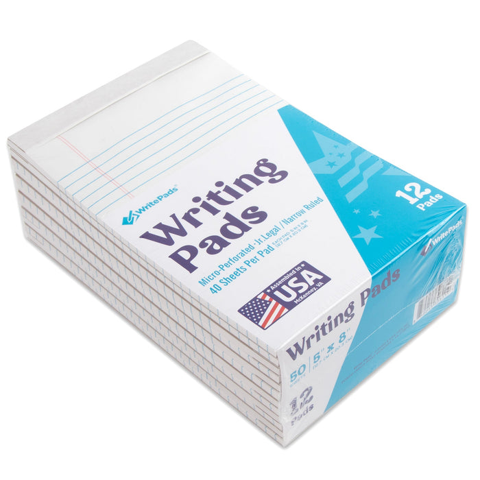 Jr. Legal Writing Pad College Ruled - 40 Sheets - BagsInBulk.com