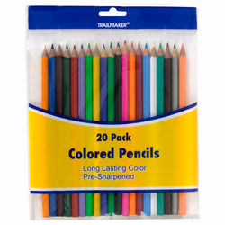 20 Pack Trailmaker Colored Pencils - BagsInBulk.com