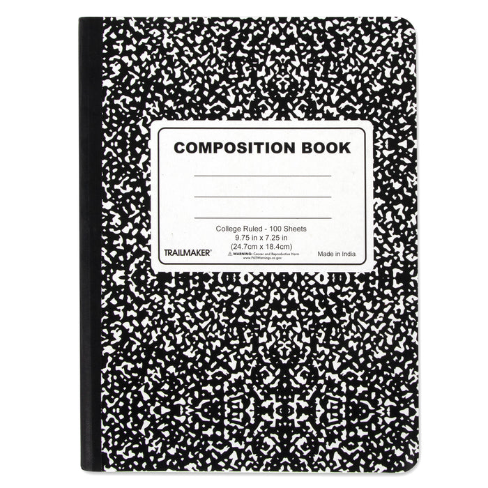 Composition Book, 100 Sheets, College Ruled - BagsInBulk.com