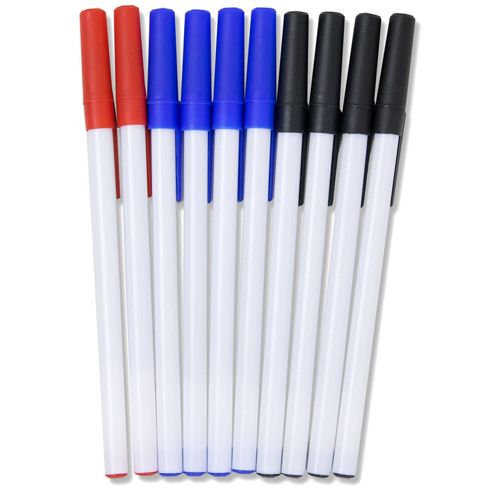 Wholesale Pens 10-Pack in 3 colors -