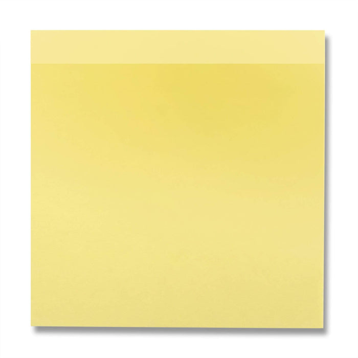 Yellow Adhesive Back Sticky Notes -