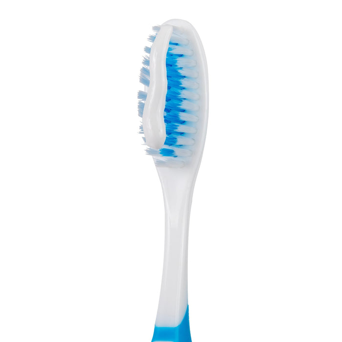 46 Bristle Head Adult Toothbrush - 4 Colors - BagsInBulk.com