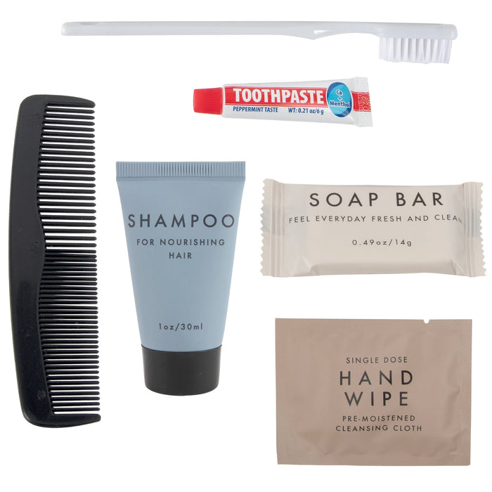 Travel Hygiene 7 Piece Set - BagsInBulk.com