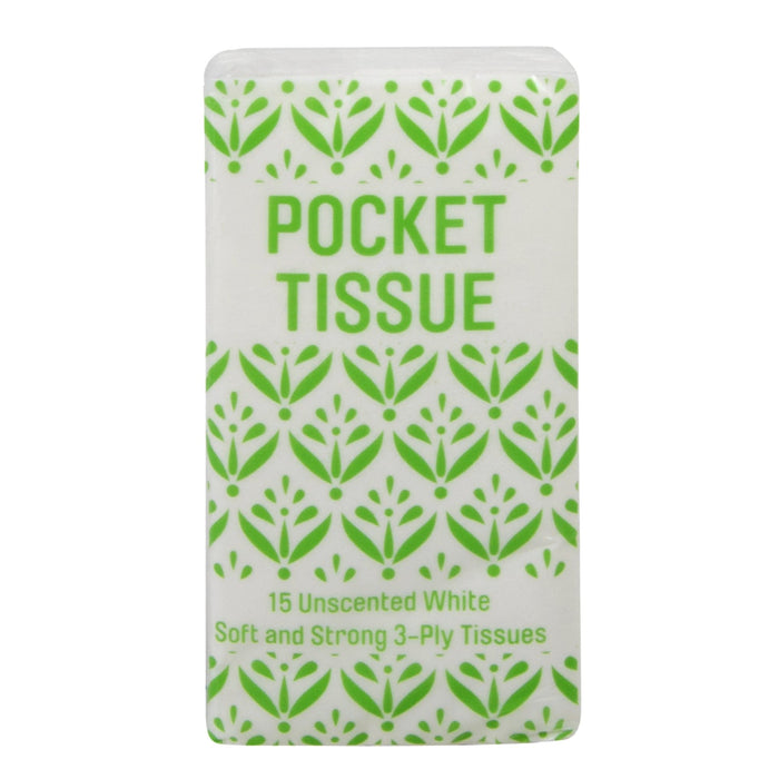 Wholesale Pocket Tissues - 15 Pack -