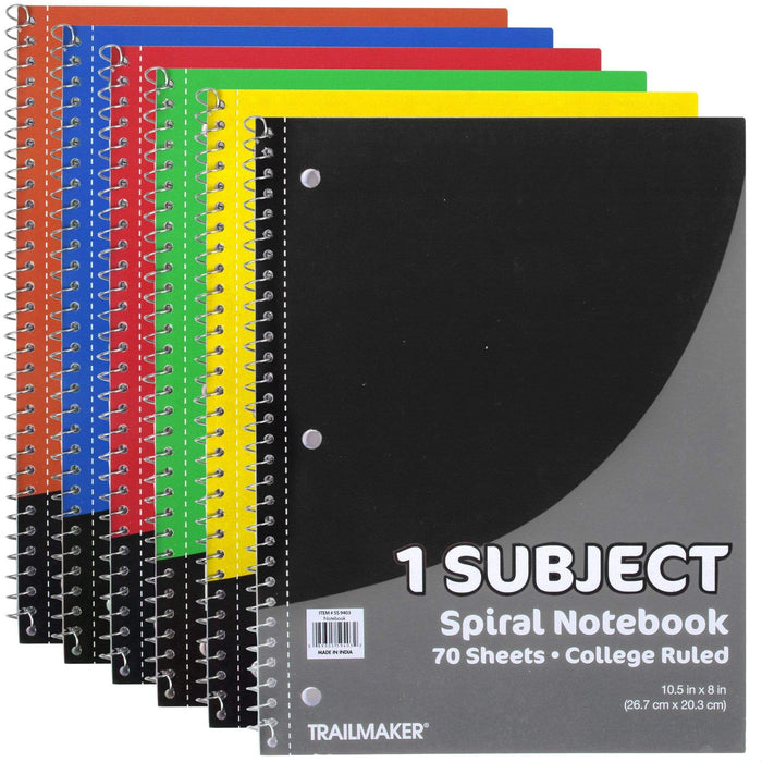 Wholesale 1 Subject Notebook College Ruled 70 Sheets -