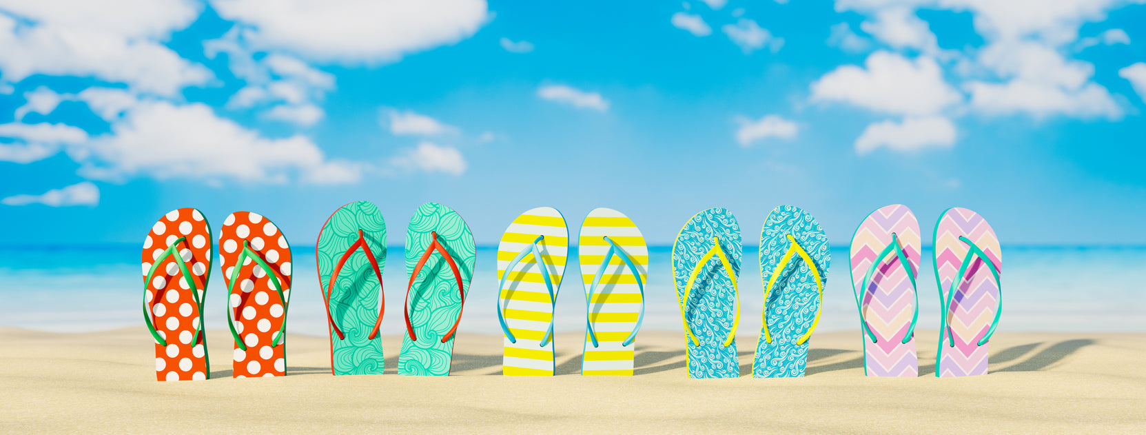 Wholesale and Bulk Flip Flops: They're Not Just for Summer Anymore