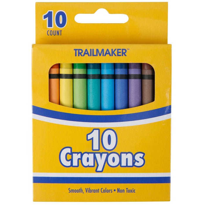 Trailmaker Crayons 10-Pack - BagsInBulk.com