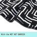 6-Pack Baby Bandana Bibs - Black & White - BagsInBulk.com