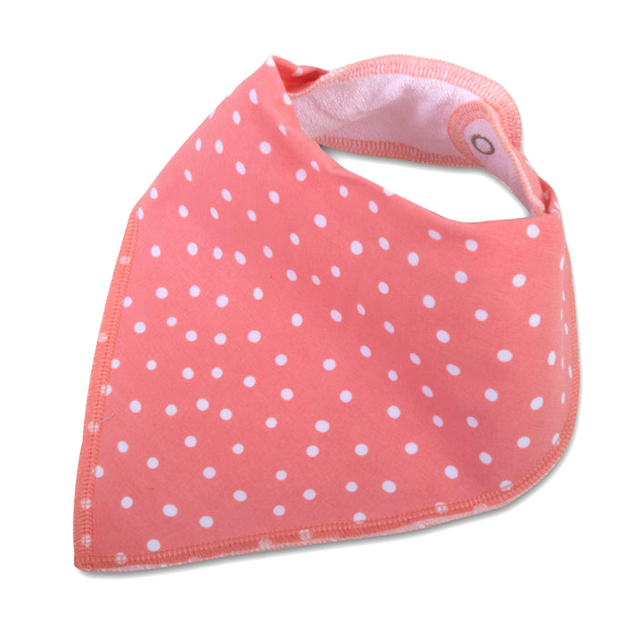 6-Pack Baby Bandana Bibs - Girls - BagsInBulk.com