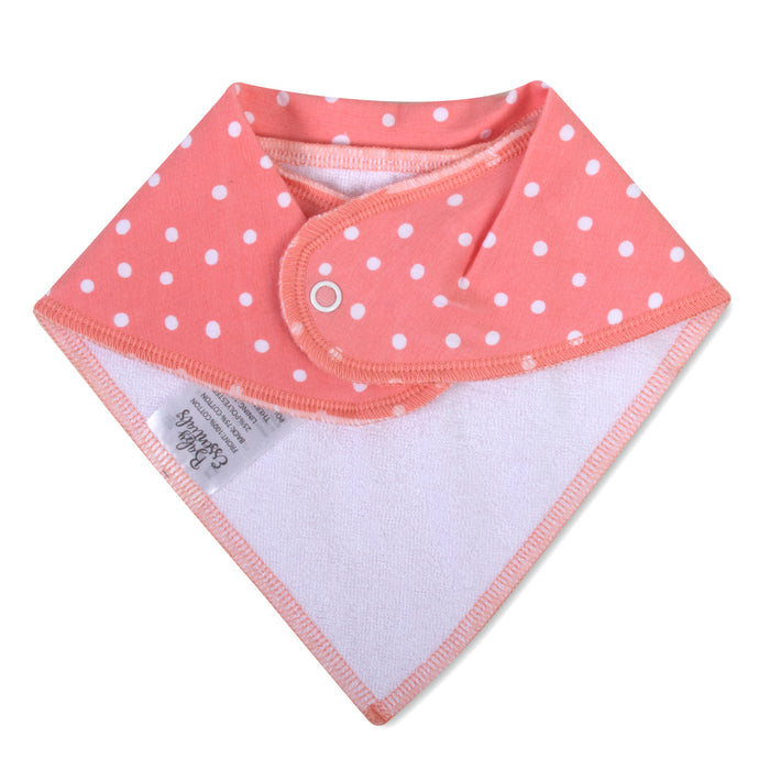 6-Pack Baby Bandana Bibs - Girls - BagsInBulk.com