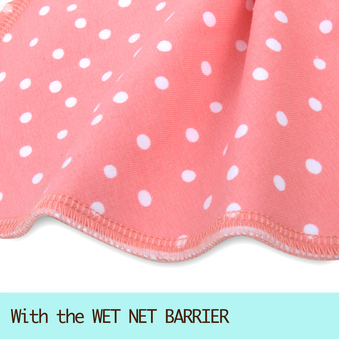 6-Pack Baby Bandana Bibs - Girls - BagsInBulk.com