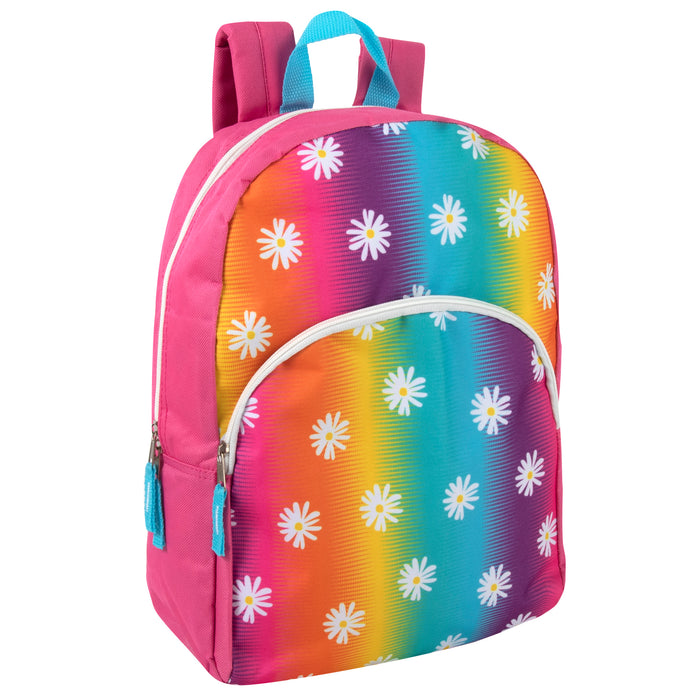 15-Inch Bulk Children's Character Backpack - 8 Colors