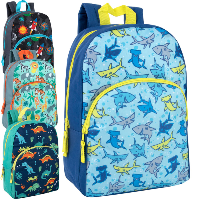 Wholesale 15 Inch Character Backpacks - BagsInBulk.com