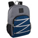 17-Inch Front Bungee Pocket Backpack - 3 Colors - BagsInBulk.com