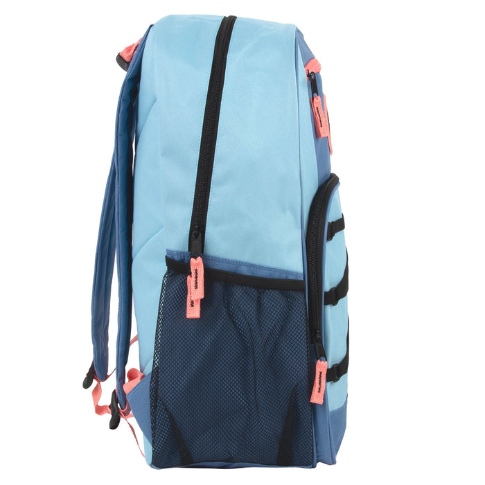 19 Inch Dome Bungee Backpack with Laptop Section - 3 Girls Colors - BagsInBulk.com