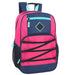 19 Inch Dome Bungee Backpack with Laptop Section - 3 Girls Colors - BagsInBulk.com