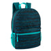 Wholesale 17 Inch Printed Backpacks - Blue - BagsInBulk.com