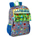 17-inch Printed Monster Backpack w Matching Pencil Case - BagsInBulk.com