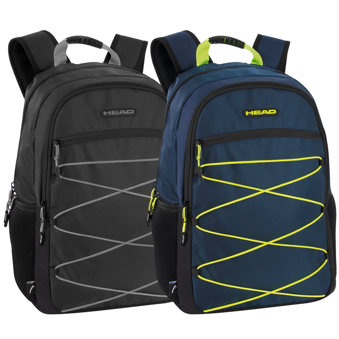 HEAD Bungee Backpack - 2 Colors - BagsInBulk.com
