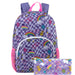 17-inch Printed Rainbow Backpack w Matching Pencil Case - BagsInBulk.com