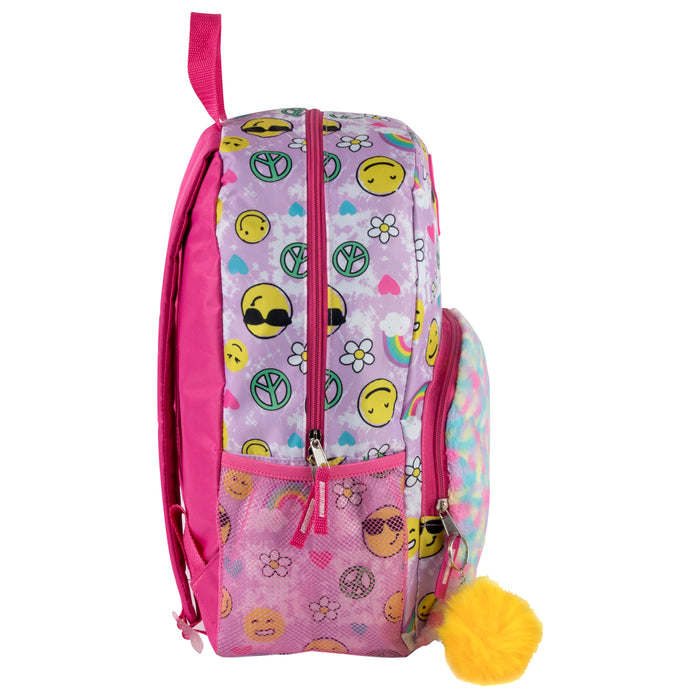 Wholesale 17 Inch Printed Backpack With Side Mesh Pockets - Single Girls Print - BagsInBulk.com