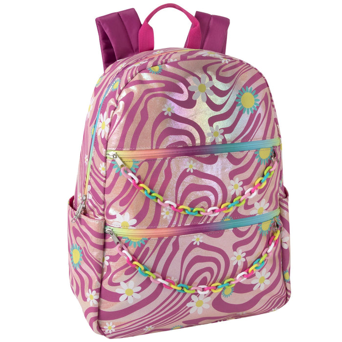 17 Inch Printed Backpack - Single Girls Patterns - BagsInBulk.com