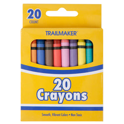 Crayons 20-Pack - BagsInBulk.com