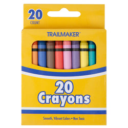 Crayons 20-Pack - BagsInBulk.com