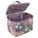 Cosmetic Vegan Leather Travel Case - Floral Print - BagsInBulk.com