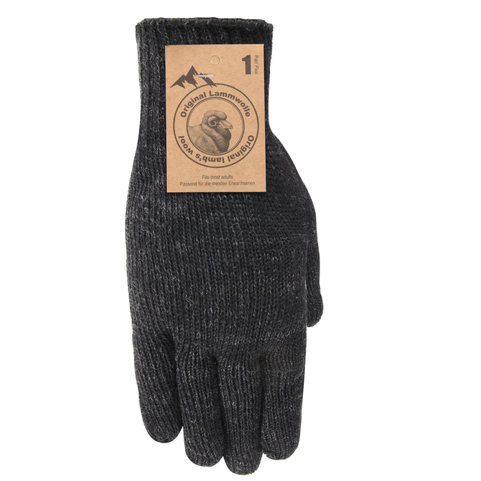 Adult Knitted Wool Gloves - BagsInBulk.com