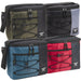 Fridge Pak 12 Can Bungee Cooler Bag With Front Zippered Pocket - 4 Colors - BagsInBulk.com