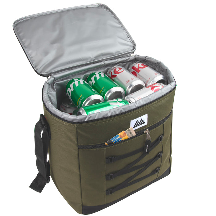 Fridge Pak 30 Can Bungee Cooler Bag - BagsInBulk.com