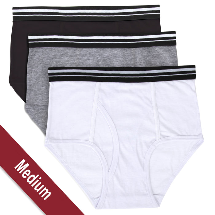 Men's Briefs Underwear - 3 Color Assortment