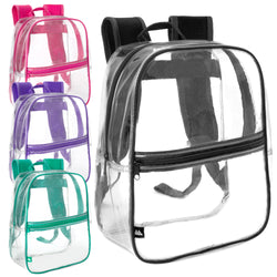 Trailmaker Mini Backpack Clear - Single Colors - BagsInBulk.com
