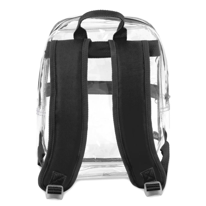 Trailmaker Clear Mini Backpack - Four Color Choices - BagsInBulk.com