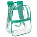 Trailmaker Clear Mini Backpack - Four Color Choices - BagsInBulk.com