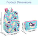 17 Inch  Mermaid Backpack with Pencil Pouch Set - BagsInBulk.com