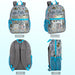 17" Printed Backpack with 8-Piece School Supplies Kit - Construction Themed - BagsInBulk.com