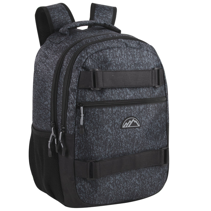 backpack 19inch laptop 19-Inch Dual Strap Skate Backpack w Laptop Sleeve