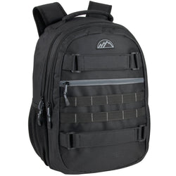 19 black and white laptop backpack 24-pack Bulk 19" Dual Strap Skate Backpack with Laptop Sleeve
