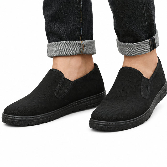 Adult Slip-On Shoes - Classic Black - BagsInBulk.com
