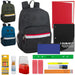 18" Reflective Strap Backpack with 20-Piece School Supply Kit - Boys - BagsInBulk.com