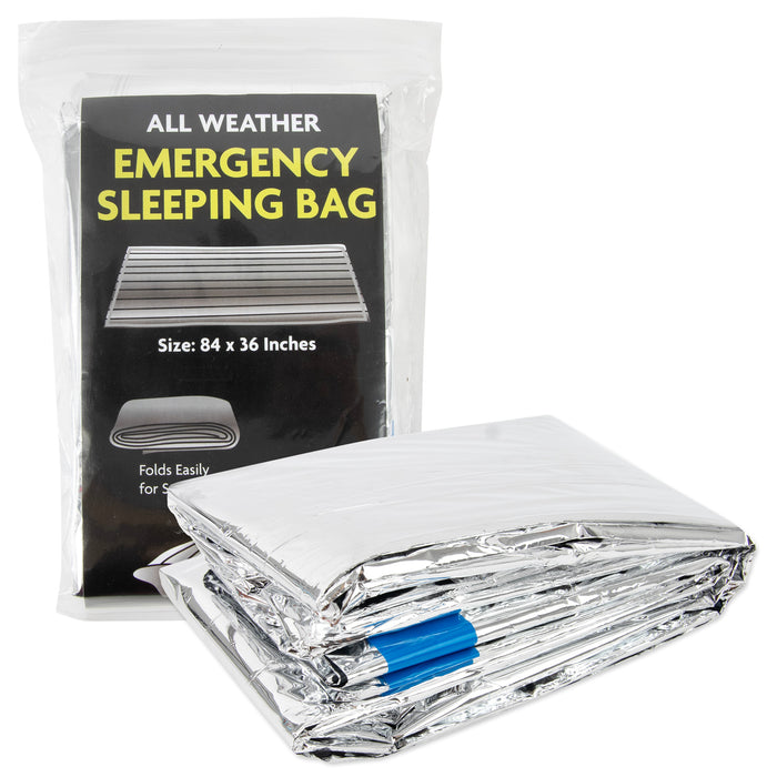 All Weather Emergency Sleeping Bag - BagsInBulk.com