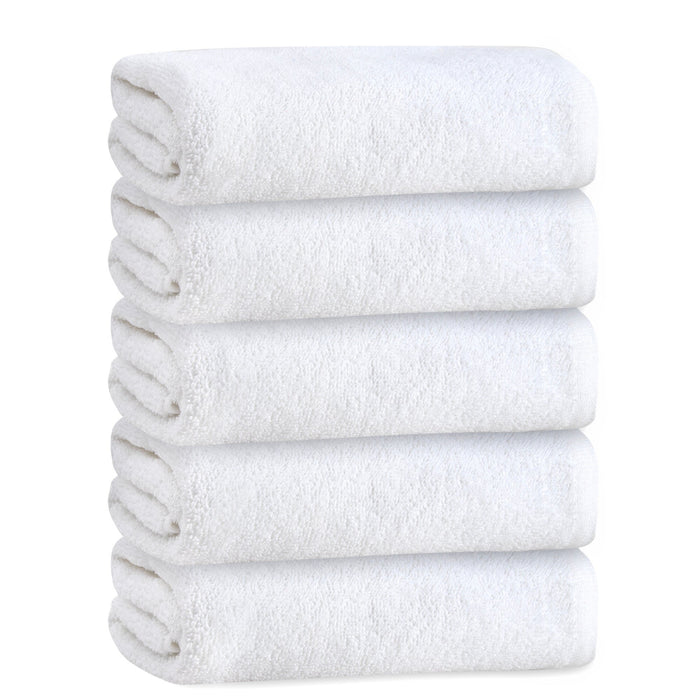 Adult Bath Towel - White - BagsInBulk.com