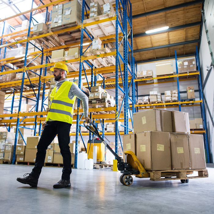 Adult Zippered High Visibility Safety Vest With Reflective Strips - BagsInBulk.com