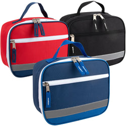 Fridge Pak Reflective Strap Lunch Bag - 3 Colors - BagsInBulk.com