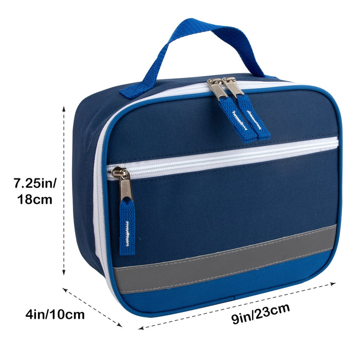 Fridge Pak Reflective Strap Lunch Bag - 3 Colors - BagsInBulk.com