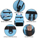 17 Inch Multi- Mesh Pocket Daisy Chain Backpack- Girls -  Single Colors - BagsInBulk.com