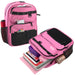 17 Inch Multi- Mesh Pocket Daisy Chain Backpack- Girls -  Single Colors - BagsInBulk.com